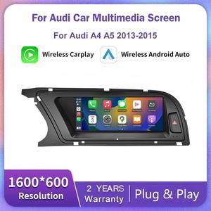 Autoradio multimédia Linux avec écran tactile pour tableau de bord Audi A4 A5 2013-2015, CarPlay sans fil, Android Auto, Airplay, <span class=keywords><strong>Miracast</strong></span> - Product Image 1