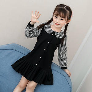 E2woo, el Diseño Más Reciente, Producto Infantil de Otoño, Estilo Inglés, Vestidos para Niñas Pequeñas con Manga Larga, de Proveedor Chino - Product Image 2
