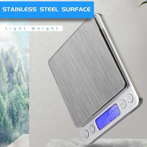 Großhandel I2000 Digital Wiegen Goldschmuck <span class=keywords><strong>Mini</strong></span> Taschen waage <span class=keywords><strong>500g</strong></span>/0,01g - Product Image 2