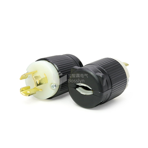 NEMA L5-15P ताला प्लग जनरेटर 15A 125V 2 पोल 3 तार ग्राउंडिंग भारी शुल्क मोड़ ताला एडाप्टर प्लग उल सूचीबद्ध - Product Image 2