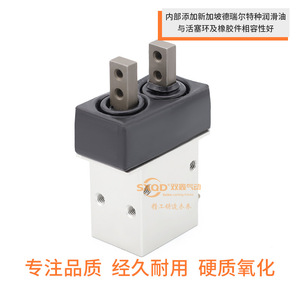 ตัวจับยึดแบบลม SXQD Sliding Wedge Cam Drive แบบ 2 ขากรรไกร รุ่น MHK2 16D พร้อมแอคชูเอเตอร์ - Product Image 2