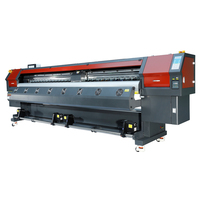 Imprimante à solvant Konica 512i à grande vitesse pour bannières flexibles grand format industrielles 3,2 m 10 pieds à vendre