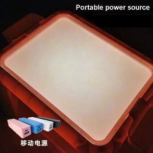 Nieuwe Aankomst Verf Je Eigen Zand Tekentafel Speelgoed Zand Educatieve Kunst Set Kinderen Verlicht Zand Schilderij Tafel Met Accessoires - Product Image 6