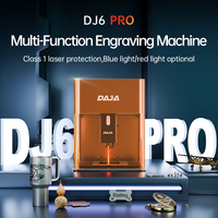 Máquina de Grabado Láser DAJA DJ6 Pro 10W, Totalmente Cerrada, para Metal, Madera, Cuero, Hojas, Botellas de Perfume, en Oferta