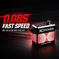 Moteur sans balais XQ POWER 75KG 8.4V HV, servomoteur RC, modèle RC, voitures RC, avion RC, aéronef RC, servomoteur numérique