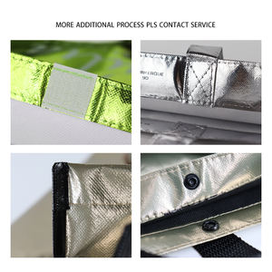 Tas Belanja Tote Non-Woven Custom Logo Cetak, Tas Hadiah Laminasi Gusset, Promosi Ramah Lingkungan PP - Product Image 5