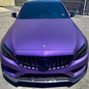Rejilla frontal negra brillante GT GTR con orificio para <span class=keywords><strong>cámara</strong></span> para Mercedes Benz W205 C CLASS C180 <span class=keywords><strong>C200</strong></span> C250 C300 C350 2019-2021 - Product Image 6