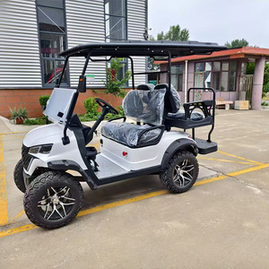 Voiture <span class=keywords><strong>de</strong></span> <span class=keywords><strong>golf</strong></span> <span class=keywords><strong>électrique</strong></span> populaire à 4 places avec moteur 72v, <span class=keywords><strong>chariot</strong></span> <span class=keywords><strong>de</strong></span> courses urbain, 30-50 km/h, autonomie <span class=keywords><strong>de</strong></span> 90 km, certifiée CE/DOT, grade 25, personnalisable - Product Image 4