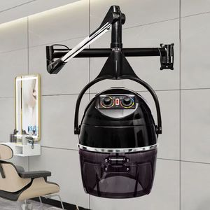 Secador de Pelo de Pared para Salón, Ajustable, de Plástico Negro, Diseño Moderno, Uso Comercial - Product Image 1
