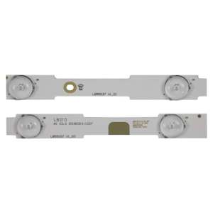 Tira de luces LED, accesorio LB55037 V1 03 R/ V0 01 L para Philips 55PUT6400 55PUT4900/12 55PUS6262/05 55PUS6162/05 55PUS6762/05, 6 lámparas - Product Image 4