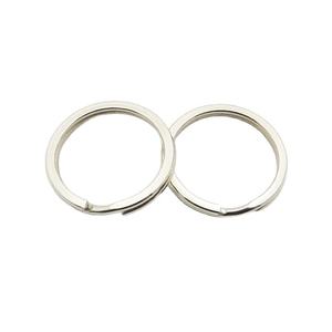 EWANG Mass Production High Quality 35mm Flat Nickel Plated <b>Split</b> <b>Key</b> <b>Rings</b> - Product Image 2