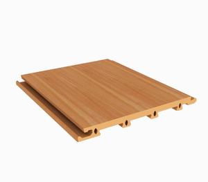 Compuesto de madera de compuesto de plástico al aire libre terraza apartamento Wpc Panel de pared - Product Image 2