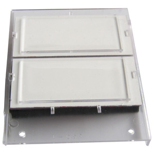 Couverture de boîte aux lettres Telecom 10,5x8x2,5 cm pour installation sur porte - Product Image 1