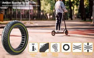 Neumático de scooter eléctrico de 8,5 pulgadas, neumático fluorescente elástico sólido no inflable, Neumáticos a prueba de explosiones para <span class=keywords><strong>Xiaomi</strong></span> m365 - Product Image 5