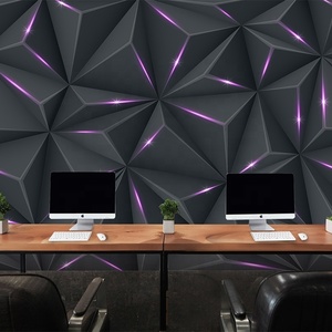 Custom Wallpaper 3d Home Decoration Simple Modern Style Luxurynon-woven <strong>Wall</strong> Paper <strong>Vinyl</strong> - Product Image 3