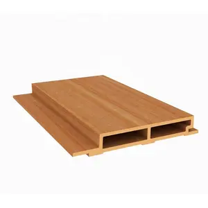 High Quality Waterproof Floor Deck Tongue And Groove Composite Decking Composite Wall Cladding