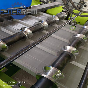 완전 자동 사다리꼴 890 프로필 ibr 지붕 시트 기계 새로운 모터 기어 금속 강철 모양 Tr4 Tr5 롤 성형 기계 - Product Image 3