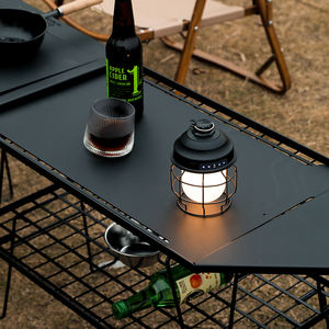 Étagères portables en acier allié robuste, meubles d'extérieur, ensemble de table et de chaises de pique-nique pour le camping et la cuisine, étagères de rangement - Product Image 5