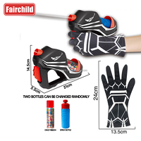Gant Lanceur de Figurines Anime Iron-Man, Jouet Tireur pour Garçons, Jeu Venom Captain Super Héros, Pistolet à Eau en Plastique pour Enfants, Idéal pour Fêtes de Famille et Cosplay