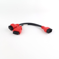 Câble de diagnostic ABS pour camion Knorr-Bremse, adaptateur répartiteur en Y OBD2 16 broches pour diagnostic du système de freinage des poids lourds