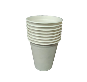 <strong>Custom</strong> Printed 100% Biodegradable Disposable Bagasse Cup Portable 8oz 12oz 16oz Bagasse To-Go Cup for Hot Cold Drinks/Coffee - Product Image 4