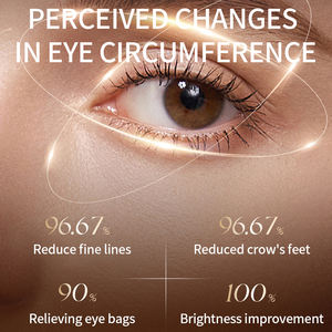 Crème hydratante anti-rides pour les yeux en marque propre OEM avec vitamine C et niacinamide, élimine les cernes et les poches sous les yeux - Product Image 3