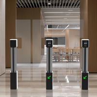 Torniquete Automático con Reconocimiento Multimodo Láser 3D, Puerta de Entrada Resistente para Oficinas, Instalaciones Públicas y Edificios Modernos