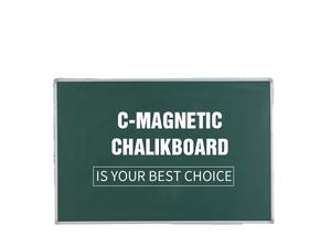 Tableau à craie Tableau magnétique vert avec cadre en aluminium Grand tableau à craie suspendu Facile à installer - Product Image 6