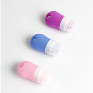 Set de viaje para rellenar botellas, botella vacía de silicona portátil, botella de plástico para champú, gel de ducha y cosméticos - Product Image 5