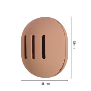 Silicone Washable Make-Up <b>Puff</b> for Carrying Box & Makeup Sponge Case Powder Container - Product Image 5