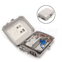 Boîtier de distribution de fibre optique Unionfiber OEM extérieur IP68 1*16 ports FDB 16 cœurs Caja NAP avec splitter pour FTTH