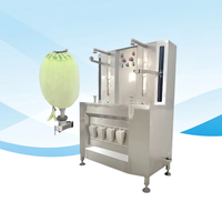 Éplucheur de kakis semi-automatique, machine à éplucher les fruits ronds