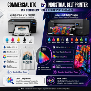 Tinta DTG de Alta Calidad en 9 Colores, Recarga a Granel Compatible con Impresora Brother GT3, para Impresión Directa en Camisetas, Venta al Por Mayor - Product Image 3