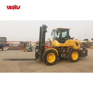 मुक्त परिवहन ऊबड़ इलाकों में 5 टन टिकाऊ पूरी तरह से हाइड्रोलिक इंजन 4wd ऑफरोड फार्म डीजल फोर्कलिफ्ट - Product Image 3