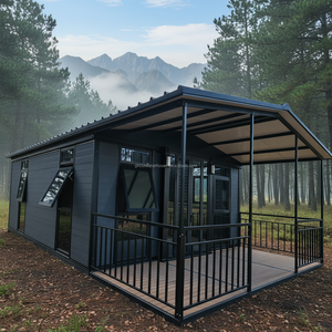 Luxury Folding Container House 20ft 30ft 40ft Expandable Modular Home Equipped with Bedroom Kitchen Bathroom - Product Image 1