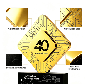 <span class=keywords><strong>Plaque</strong></span> de récompense personnalisée en aluminium pour <span class=keywords><strong>circuit</strong></span> imprimé métallique, gravée et imprimée UV, souvenir d'entreprise pour cérémonie d'entreprise - Product Image 6