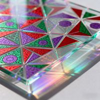 Feuille acrylique modifiée par impact (PMMA) avec la haute transparence de haute résistance a moulé la feuille acrylique pour le signage et les affichages