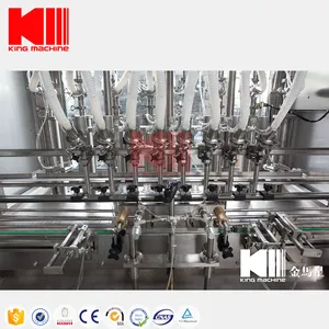 Easy To Operate Full Automatic Honey Jars Filling Capping Machine