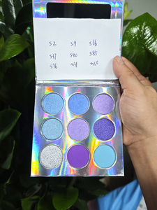 Paleta <span class=keywords><strong>de</strong></span> Sombras <span class=keywords><strong>de</strong></span> Ojos <span class=keywords><strong>de</strong></span> Alta Pigmentación, Resistente al Agua, con Acabado Brillante y Mate, para Fiestas y Escenarios - Product Image 2