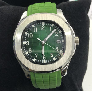 Reloj Nh35 de 42 mm con Esfera, Movimiento Automático, Correa de Caucho - Product Image 3