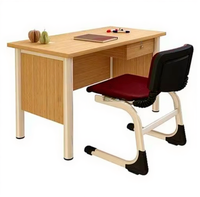Table et chaise, meubles scolaires, pour enseignant