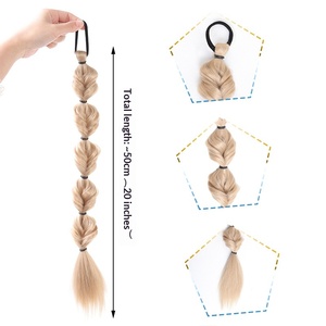 <span class=keywords><strong>Trenzas</strong></span> <span class=keywords><strong>de</strong></span> Fibra <span class=keywords><strong>de</strong></span> Alta Temperatura <span class=keywords><strong>de</strong></span> Moda: Peluca <span class=keywords><strong>con</strong></span> <span class=keywords><strong>Trenzas</strong></span> Pequeñas Tipo Burbuja y Cola <span class=keywords><strong>de</strong></span> Caballo - Product Image 3