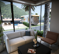 Maisonnette mobile de luxe personnalisable, capsule spatiale préfabriquée pour bureau de jardin, vente en gros directe d'usine