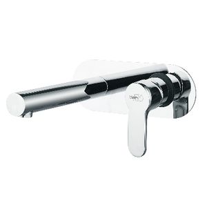 Grifo Mezclador de Lavabo Paco Chrome, Montaje en Pared, 3 Orificios o 1 Orificio, Sensor Táctil, Acabado Bronce, para Uso Doméstico - Product Image 1