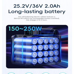 2025 mô hình mới 6.3 "Hoverboard điện-tốc độ 10 km/h, công suất 80kg, thiết kế tùy chỉnh - Product Image 4