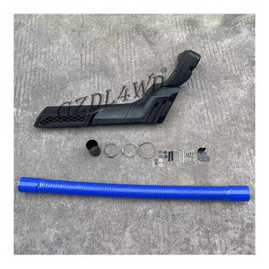 Ensemble de tuba tout-terrain sans perceuse pour <span class=keywords><strong>Suzuki</strong></span> <span class=keywords><strong>jimny</strong></span> JB74 Jb74 <span class=keywords><strong>5</strong></span> <span class=keywords><strong>portes</strong></span> V3.0 - 2018 + kit de tuba avec tuyau en silicone haute température - Product Image 2