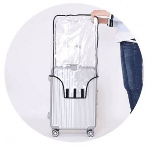 Housse de protection transparente en PVC extensible de 20 pouces pour valise, personnalisable en gros - Product Image 4