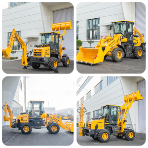 Chargeuse-pelleteuse hydraulique de 3 tonnes, chargeuse-excavatrice professionnelle 4x4 pour l'aménagement paysager et les infrastructures municipales <span class=keywords><strong>Terna</strong></span> HW10-20 - Product Image 3
