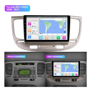 Di alta qualità 4 + 64GB lettore dvd auto per KIA RIO2 2005-2011 autoradio Android GPS Carplay 4G Vide - Product Image 2