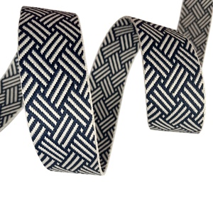 Mây dệt Mẫu Jacquard <span class=keywords><strong>Polyester</strong></span> vải 100% <span class=keywords><strong>polyester</strong></span> băng dây đeo 35 màu sắc thiết kế <span class=keywords><strong>38mm</strong></span> rộng - Product Image 5